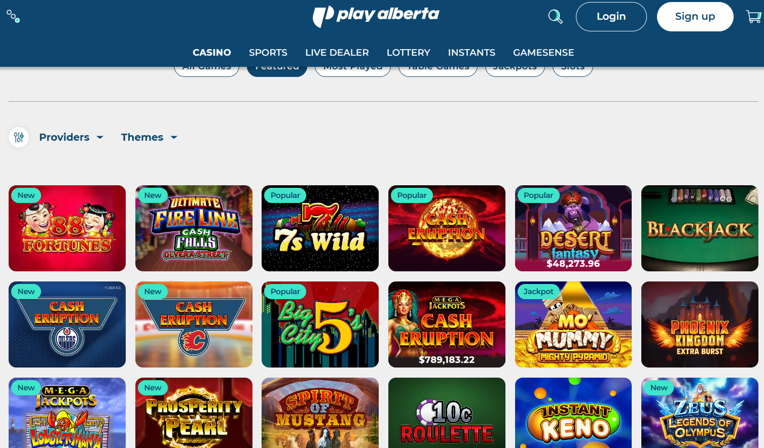 Gaming Experience on PlayAlberta