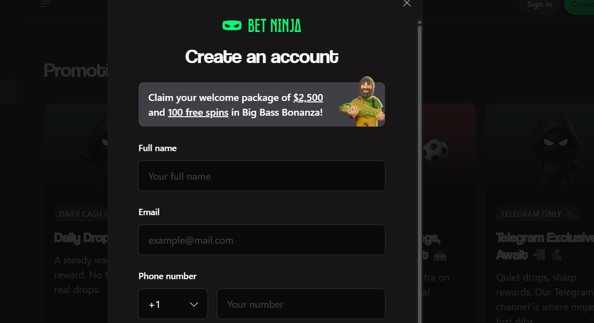 Welcome Bonus